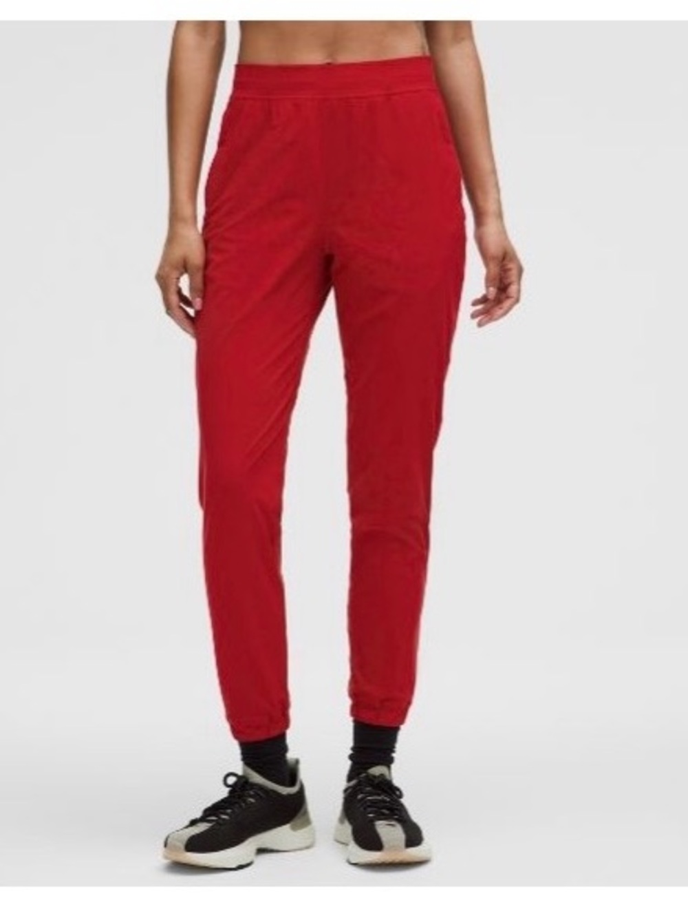 lululemon athletica Red Track Jogger Pants